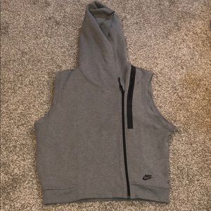 Gray Nike Tech Vest